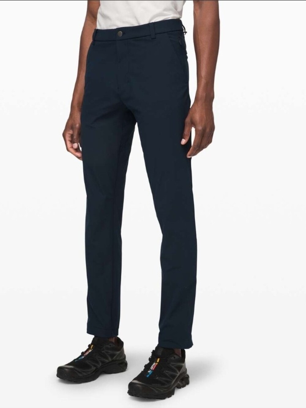 Lululemon Commission Pant Classic Warpstreme Mens 32 Navy Blue